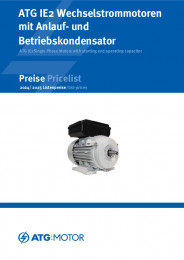 Endkundenpreisliste ATG IE2 Wechselstrommotor